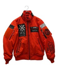 AVIREX Blouson Flight Jacket M Size Orange 6192176 From Japan