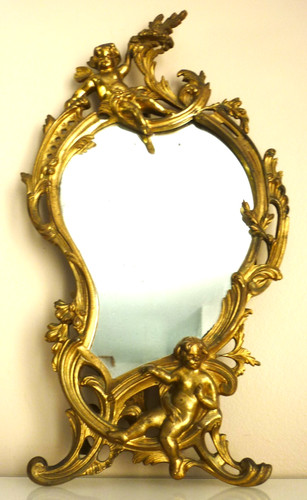 Grand miroir poser - a,