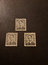 timbres belges le roi Baudouin