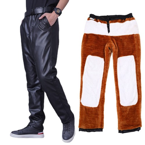 Pantalons faux cuir - cuir, homme