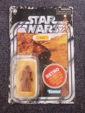 Star Wars VINYL CAPE JAWA / Sealed On Retro Card Back