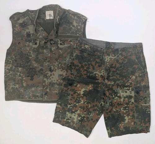 Vintage german flecktarn - flecktarn, camo