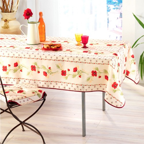 Nappe coquelicot 1m50 - coquelicot,