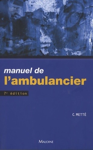 Manuel ambulancier - manuel, de