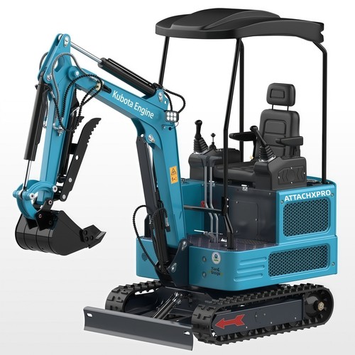Ton mini excavator - excavator, kubota