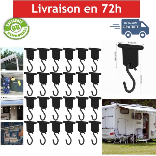 Crochets auvent camping car - crochets,