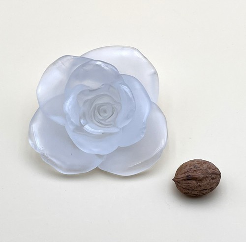 Sculpture rose pâte - rose,