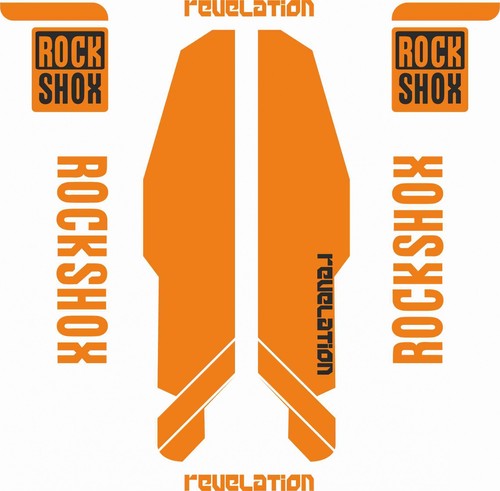 Adhésif fourche rock shox - fourche,