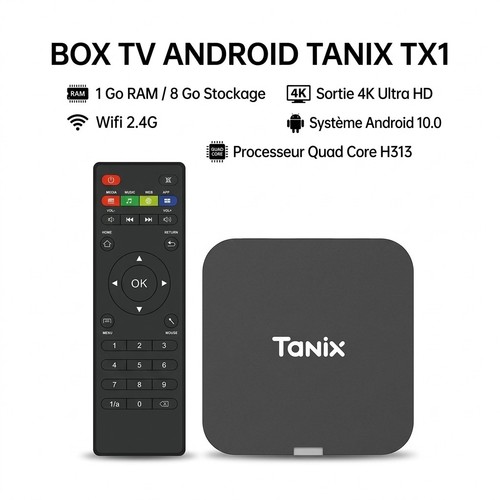Box android tanix - tv,
