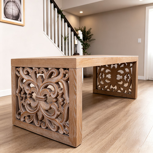 Boho farmhouse carved - boho,