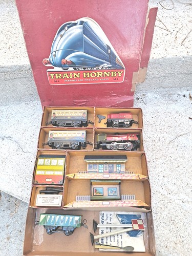 Coffret hornby jouet ancien - coffret, m4
