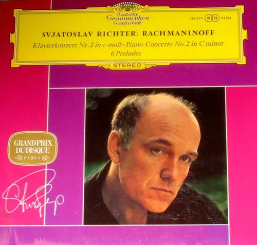 Rachmaninoff concerto piano - lp,