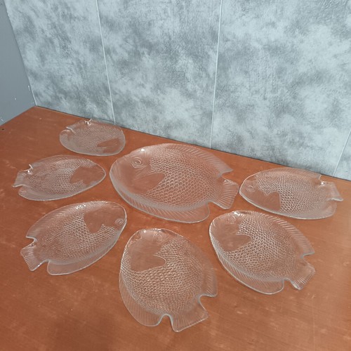 Plat poisson 6 assiettes - plat, et