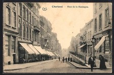 CPA Charleroi, Haut de la Montagne 1917 
