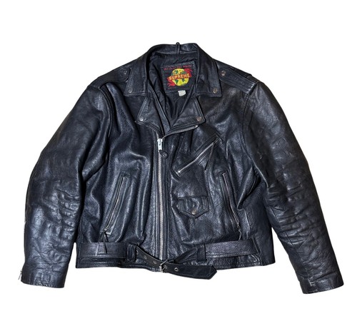 Blouson cuir vintage mercury - cuir,