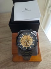 montre montignac  black serie