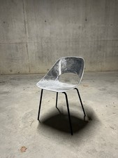 Chaise tulipe en aluminium Pierre Guariche édition Steiner 1950