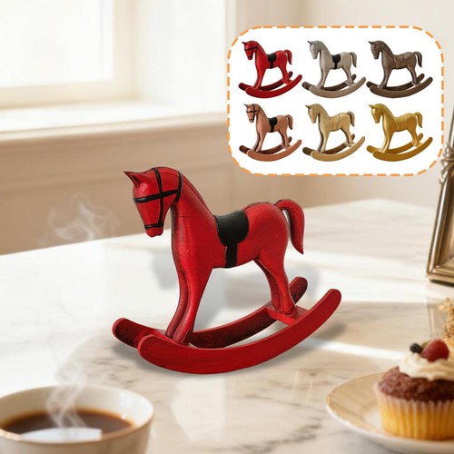 Statue cheval bascule en - statue,
