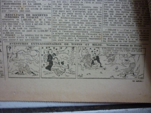 Tintin journal soir - ,