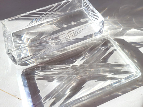Boîte coffret cristal - boîte,