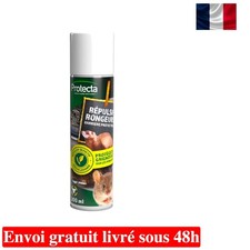 Protecta Spray 300ml - Répulsif Anti-Rongeurs Efficace pour Câbles et Tuyaux