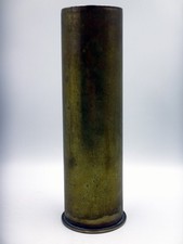 Vase douille d'obus 75 Schneider - Hauteur 28cm - 1914