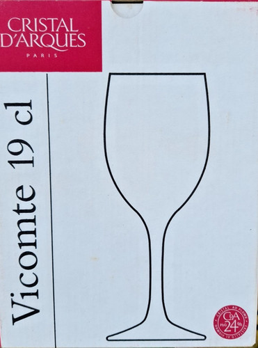 Cristal arques boite de 2 - cristal,