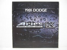 1981 Dodge Aries Coupe Sedan