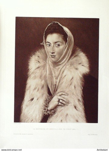 œuvre greco maîtresse - le,