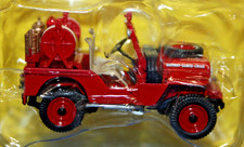 JEEP HOTCHKISS FRENCH FOREST FIRE ENGINE - 1/43 scale by HACHETTE -CPL25 SEALED