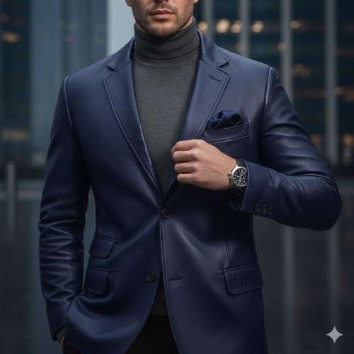 Nouveau blazer cuir pour - nouveau,
