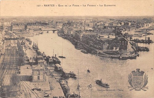 Cpa nantes quai - cpa, 44
