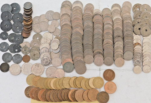 Lot 490kg pièces monnaie - lot,