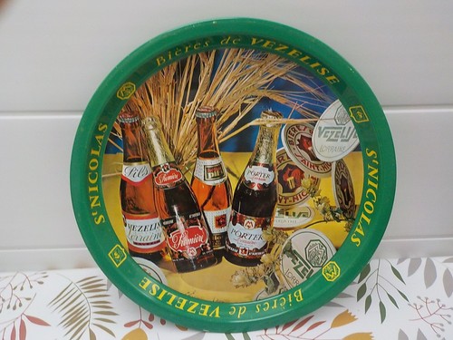 Plateau service ancien biere - ,
