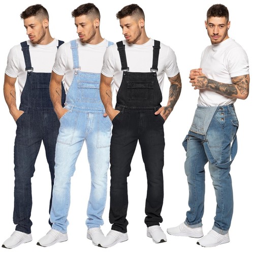 Enzo jean salopette - jean,