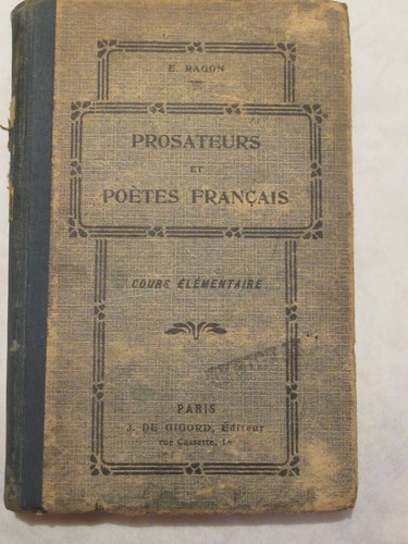 Livre ancien scolaire cours - ancien,