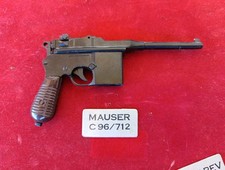 UNIWERK TOY GUN TYPE MAUSER 7.63 C96 70s