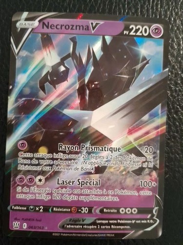 Carte pokémon necrozma - carte,