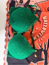 Victoria Secret bra green with gold 34D