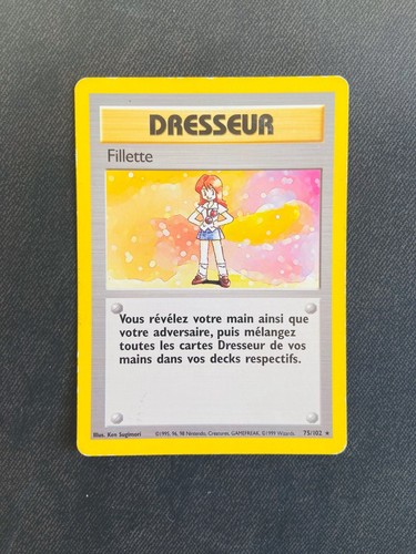Carte pokémon fillette - fillette, 75/102