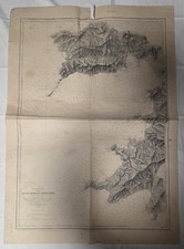 Carte Marine 1894 Corse Golfe