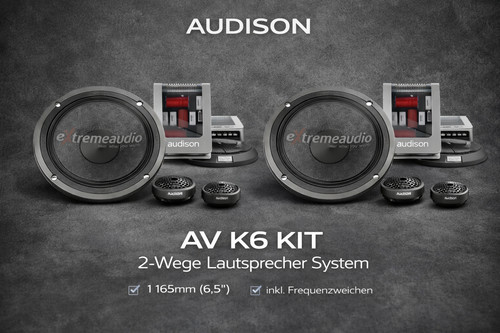 Audison kit 2 voies - audison, k6