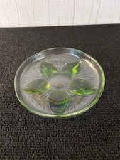 Lalique Crystal Lotus Flower Plate