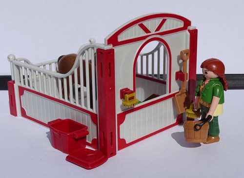 Playmobil box pour cheval - playmobil,
