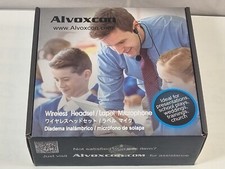 ALVOXCON UHF WIRELESS MICROPHONE. OPEN BOX