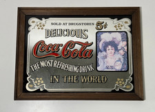 Miroir Coca Cola sérigraphié