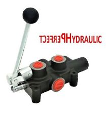 Vanne de commande vanne fendeuse à bois avec arrêt hydraulique 80L double...