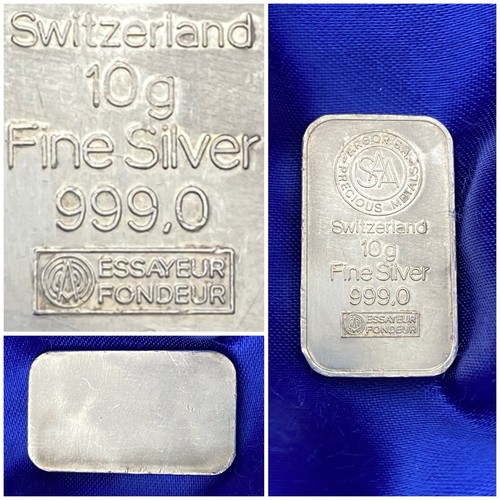 Lingot argent pur argor - lingot, suisse
