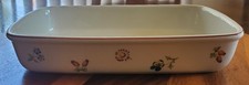 Villeroy & Boch Petite Fleur 9 5/8” Rectangle Baking Dish used for display only