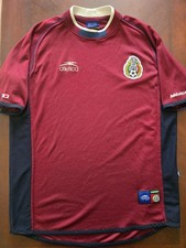 Atletica Seleccion Mexicana Corea Japon 2002 jersey Mexico Atletica